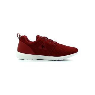 Soldes Le Coq Sportif Dynacomf W Feminine Mesh Ruby Wine Chaussures Baskets Basses Femme